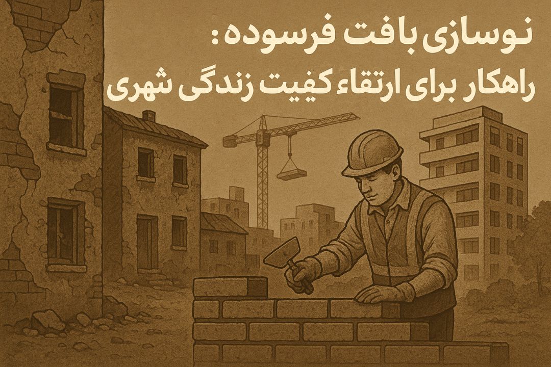 نوسازی بافت فرسوده راهکاری برای ارتقاء کیفیت زندگی شهری