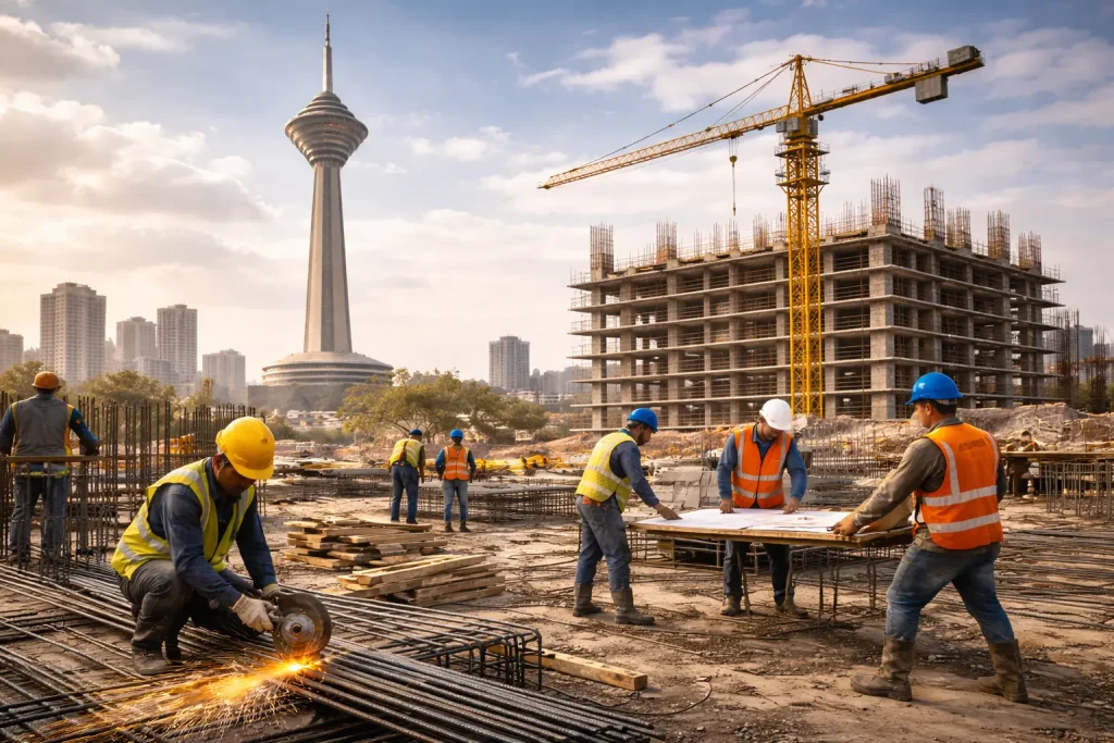 محاسبه قیمت ساخت ساختمان