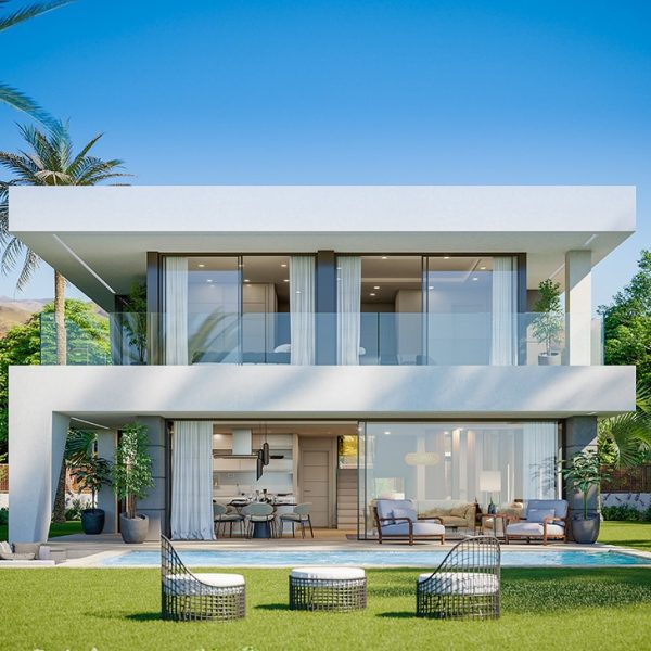 طراحی ویلای مدرن